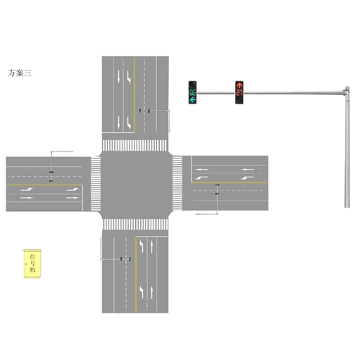 智能交通信号机设计图设计方案三