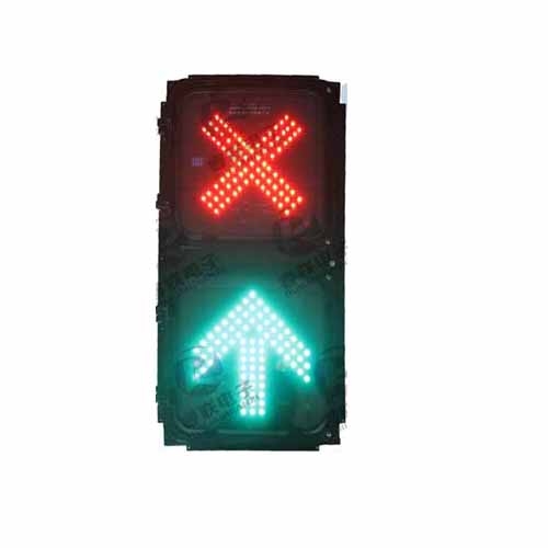 贵港红叉绿箭信号灯